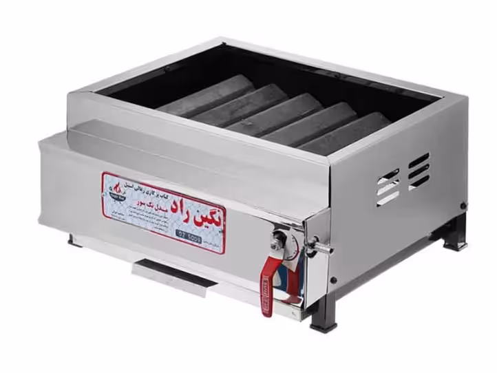 کباب پز گازی نگین راد 50 سانتی متری