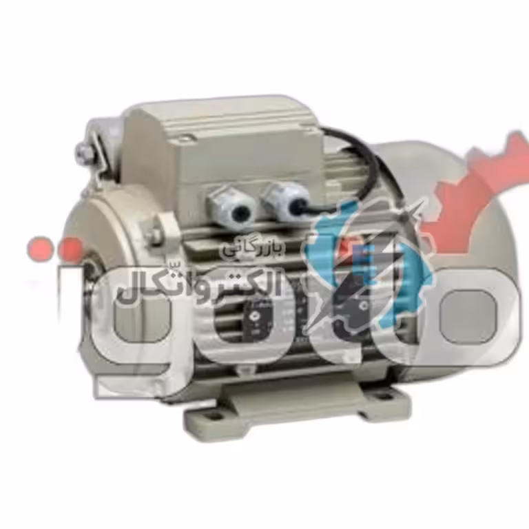 الکتروموتور الکتروژن تک فاز رله ای 3/4 اسب، 0.55کیلووات، 1500 دور، پوسته آلومینیم