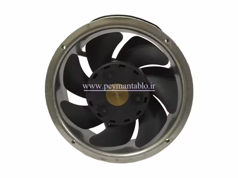 فن تابلوئی 24 ولت DC با ابعاد (17*17) سانتی متر (گرد)