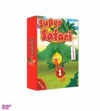 فلش کارت Super Safari 1 بسته 40 عددی