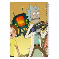 دفتر مشق کارتون ریک و مورتی