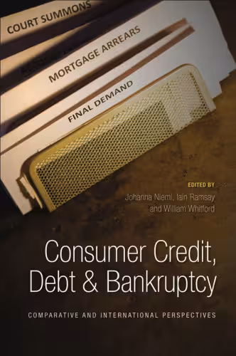 خرید و دانلود نسخه کامل کتاب Consumer Credit, Debt and Bankruptcy: Comparative and International Perspectives
