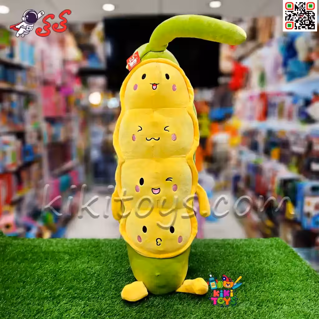 عروسک نخود فرنگی بالشتی پولیشی اسباب بازی 50 و 80 سانتیمتر
