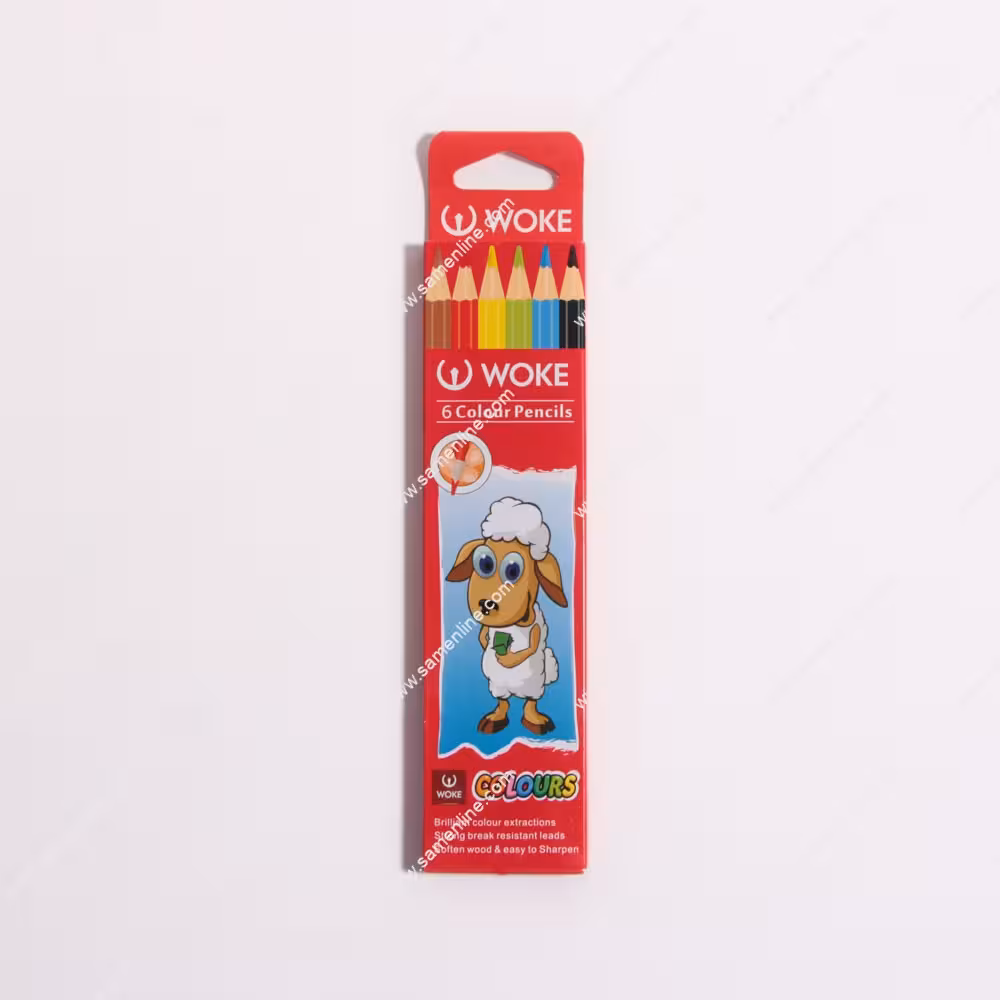 مدادرنگی 6 رنگ ووک مدل 06-9403