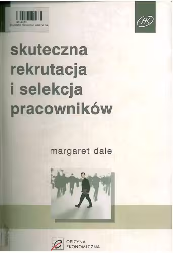 خرید و دانلود نسخه کامل کتاب Skuteczna rekrutacja i selekcja pracowników