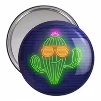 آینه جیبی خندالو مدل کاکتوس کد 5288