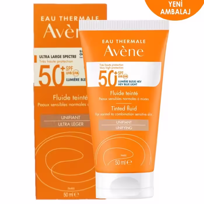 کرم ضد آفتاب رنگی +SPF50 اون پوست نرمال مختلط حساس