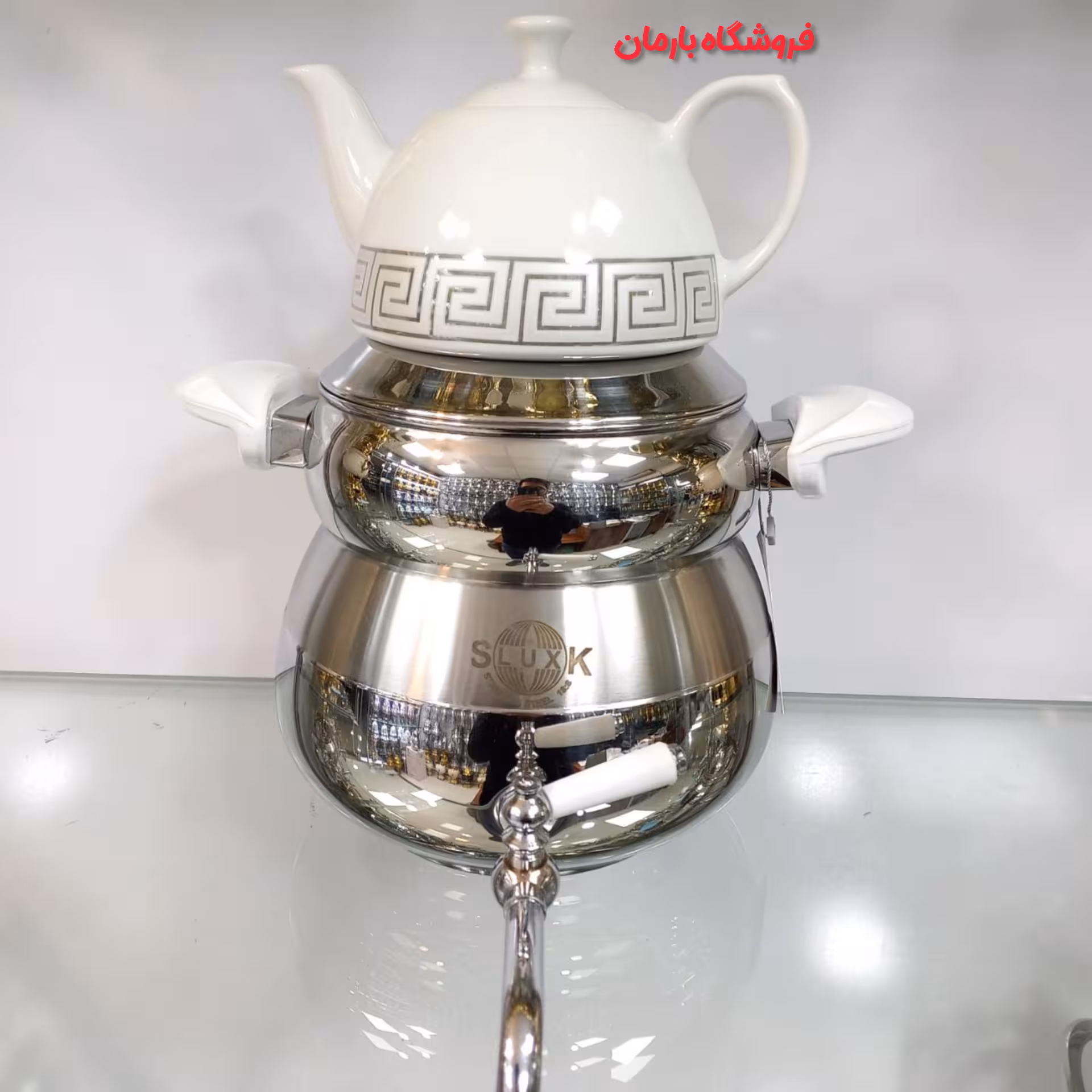 کتری قوری اس لوکس کد 9019