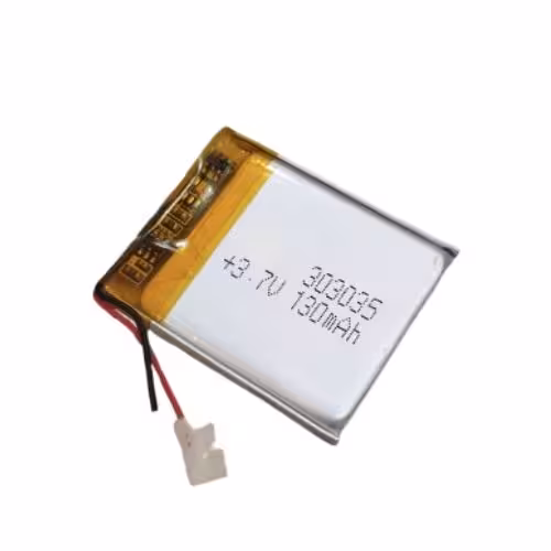 باتری پلیمر سایز 303035 ظرفیت 130 میلی آمپر