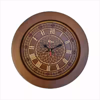 ساعت دیواری چوبی مدل رویال    کد Cks612