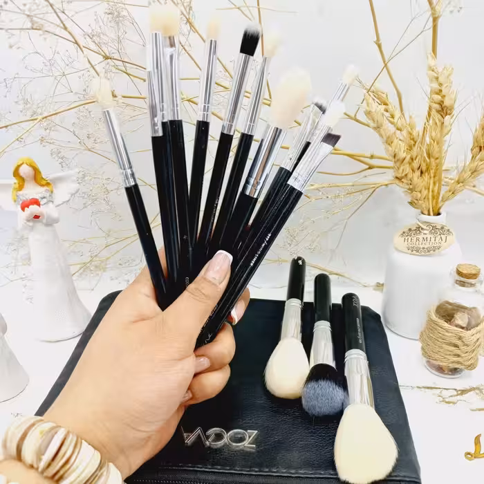 ست 15 عددی براش زووا مخصوص میکاپ ارتیست ها