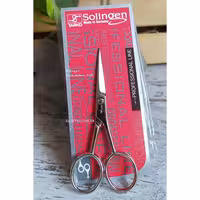 قیچی ابرو و سبیل حرفه‌ای زولینگن (Solingen) آلمان مدل 2135 – ابزار دقیق برای اصلاح سبیل، ابرو و موهای صورت