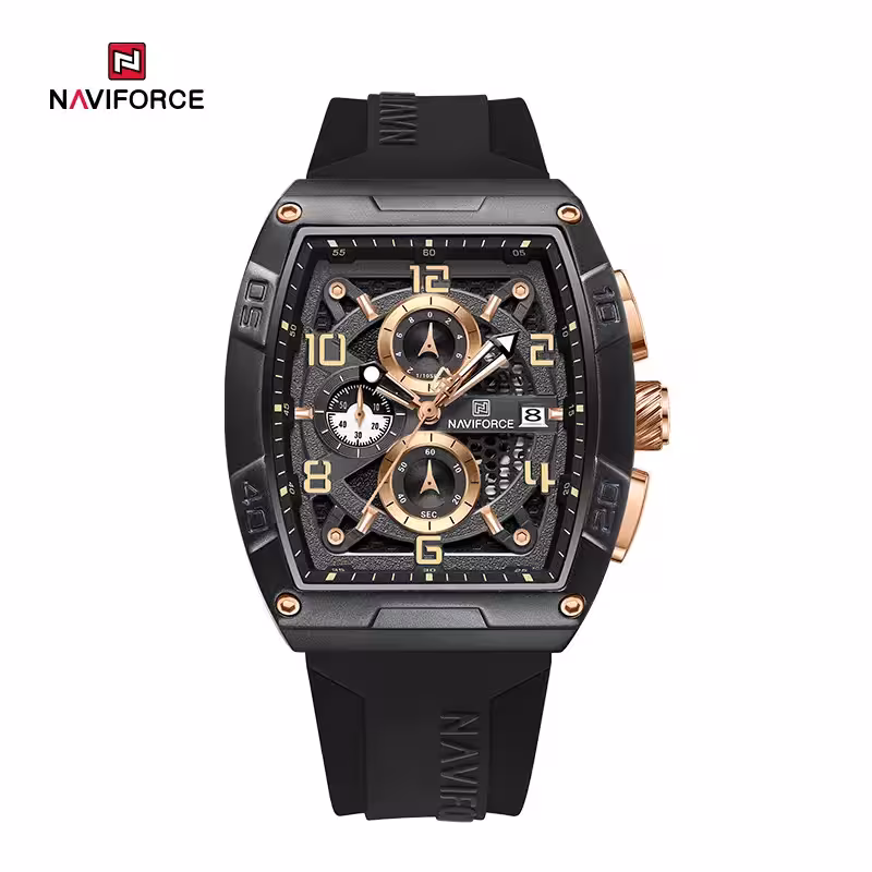 ساعت مچی مردانه نیوی فورس Naviforce NF 8052 B/RG/B