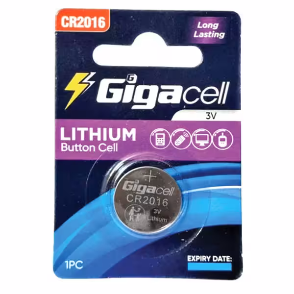 باتری سکه ای سری 2016 گیگاسل