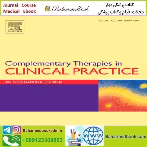 Complementary Therapies in Clinical Practice Volume 50 to 52