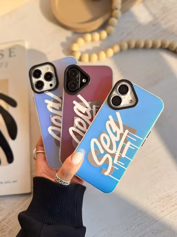 قاب اسپرت Sea هولوگرامی سامسونگ A55Samsung A55 Holographic Sea Sport Case