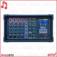 پاور میکسر صندوقی برین صوت BR4000