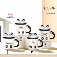 لیوان ماگ دخترانه لاکچری طرح پاندا