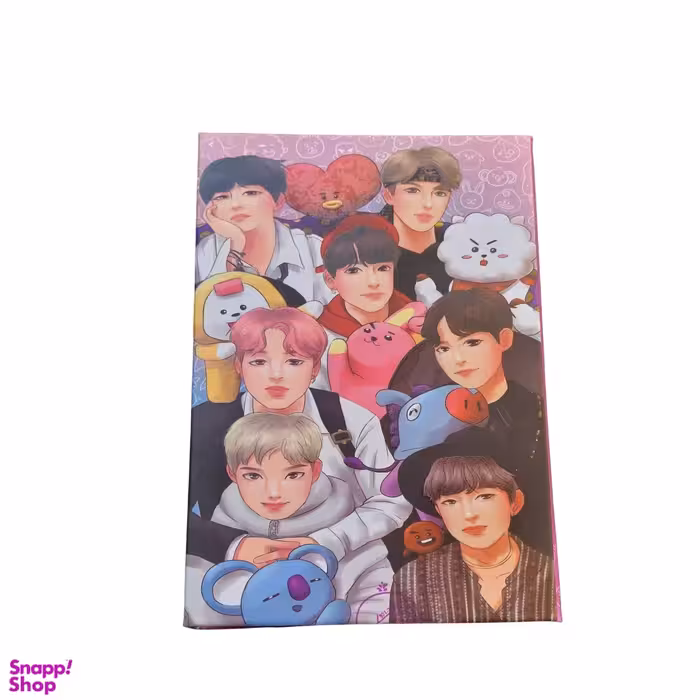 دفترچه 80 برگ مدل فانتزی کد 11486