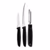پک 3 تایی چاقو استیل برند ترامونتینا Tramontina Cut Set Plenus مشکی