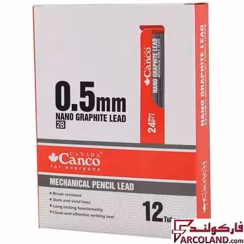 نوک مداد نوکی کنکو 0.5 میلی متر مدل Nano Graphite Lead بسته 12 عددی