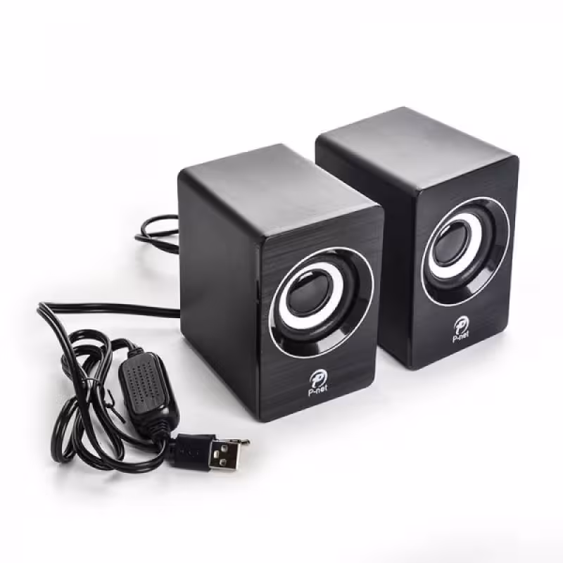 اسپیکر دسکتاپ پی نت مدل A-707 | کالا مکس