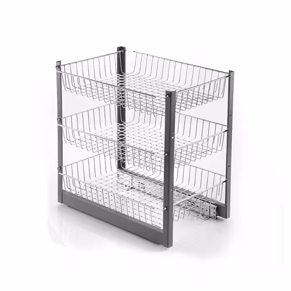 سبد سیب زمینی و پیاز کف ریل ثامن صنعت 3 طبقه