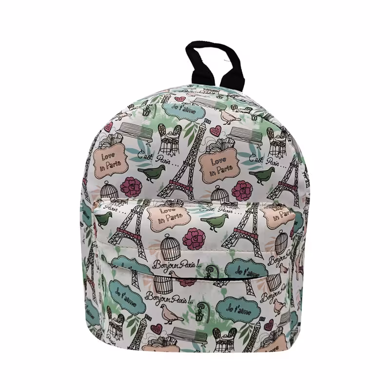 کوله پشتی سیی مدل ایفل پرنده کلاسیک کد 1378.40 | کالا مکس