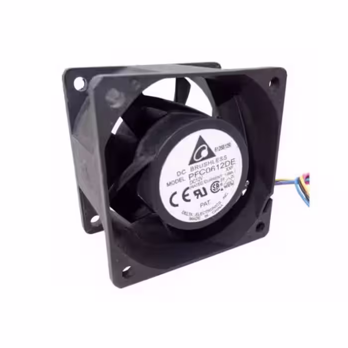 جت فن 12V-1.68A سایز 6x6x3.8 مارک DELTA مدل PFC0612DE