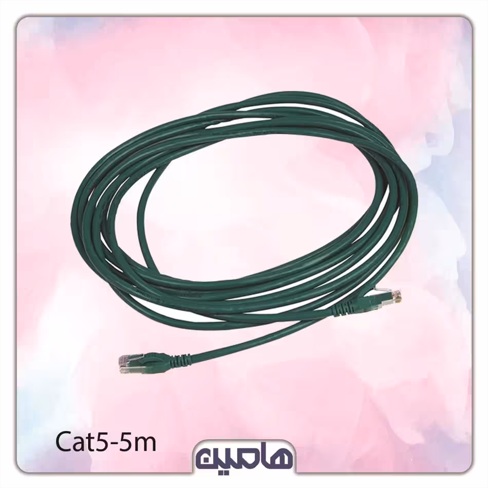 کابل شبکه 5 متری CAT6