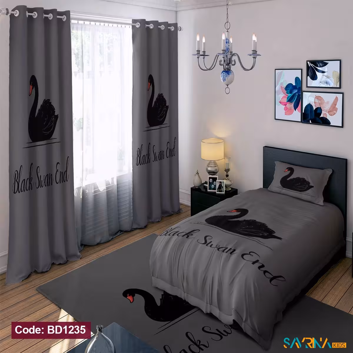 ست اتاق خواب طرح غو کد BD1235