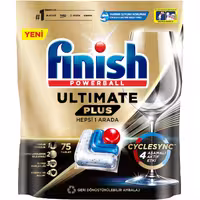 مشخصات، خرید و قیمت قرص ماشین ظرفشویی فینیش مدل Ultimate Plus Hepsi 1 Arada بسته 75 عددی ⭐️ ویان مارکت