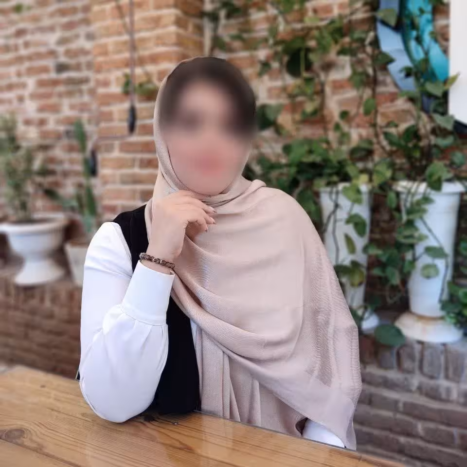 شال بامبو دو رو رنگ کرم