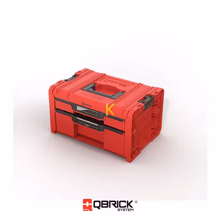 جعبه ابزار مدل QS Red Pro Drawer 2 Toolbox 2.0 Expert Ultra HD کیوبریک
