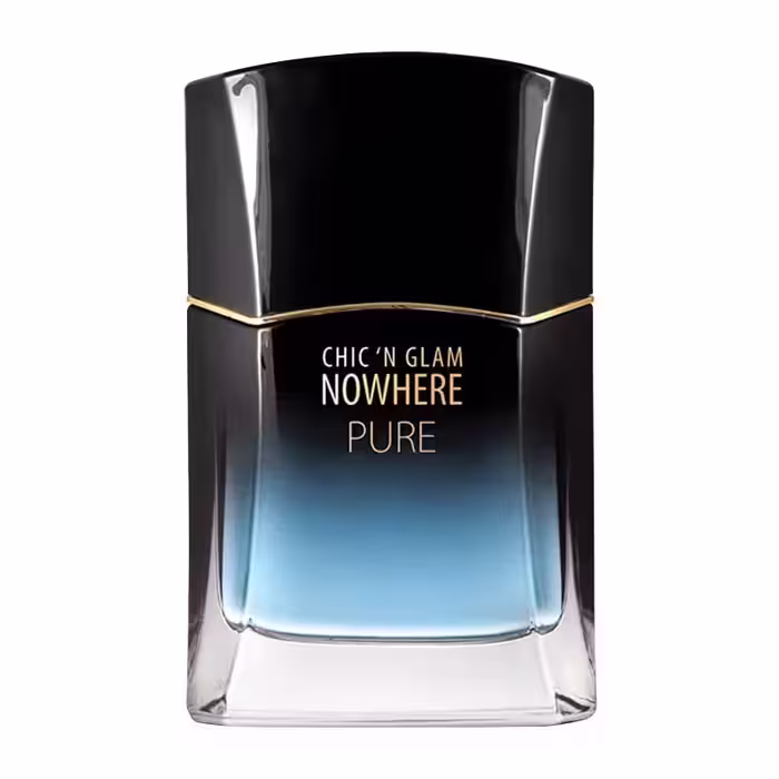 ادکلن مردانه لاکچری CHIC IN GLAMرایحه100NOWHERE PUREمیل