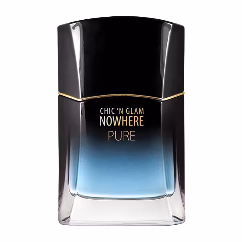 ادکلن مردانه لاکچری CHIC IN GLAMرایحه100NOWHERE PUREمیل
