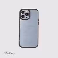 قاب اسلیکتو شفاف دور مشکی مناسب iPhone 13 Pro Max (7827)