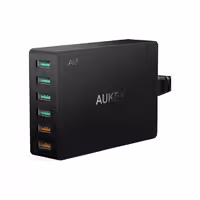 شارژر رومیزی 6 پورت آکی مدل PA-T11 Quick Charge 3.0