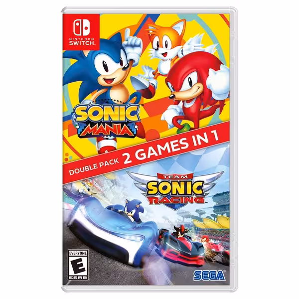 Sonic Mania   Team Sonic Racing Double Pack – Nintendo Switch