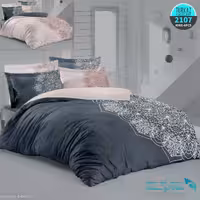 سرویس روتختی طرح مانلو برند Turkaz کد 2107 دو نفره