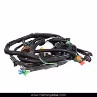 دسته سیم موتور پژو 405 و پارس با یونیت فن (کد YG20241537) برند دناکو