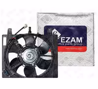 مجموعه موتور فن كامل ( 206باقاب و پروانه) عظام کد 3144005