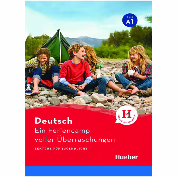 کتاب داستان کوتاه آلمانی Deutsch Ein Feriencamp voller Uberraschungen A1