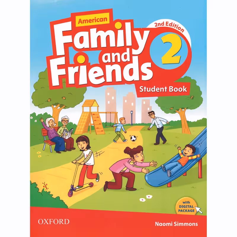 کتاب American Family And Friends 2 اثر Naomi Simmons انتشارات Oxford
