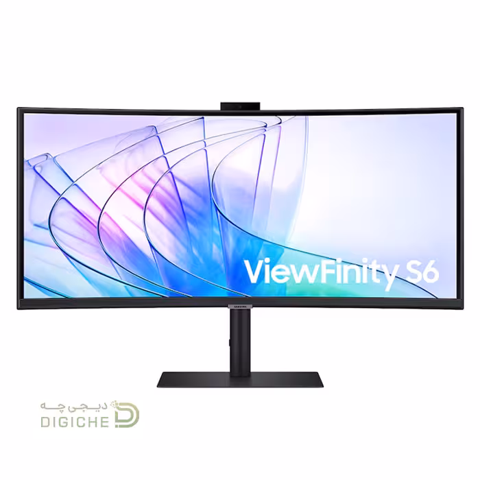 مانیتور خمیده 34 اینچ سامسونگ مدل SAMSUNG ViewFinity S6 S65VC LS34C650VAMXUE