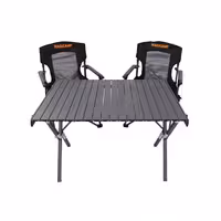 ست میز و صندلی تاشو سفری مجیکمپ مدل لیدر آلومینیومی