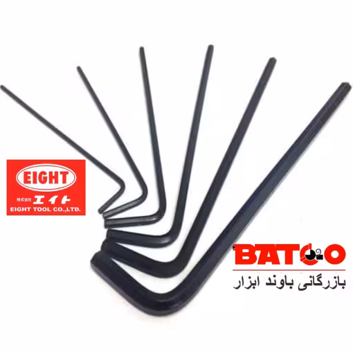 آلن کوتاه سایز 10  ایت Eight ژاپنی اصل