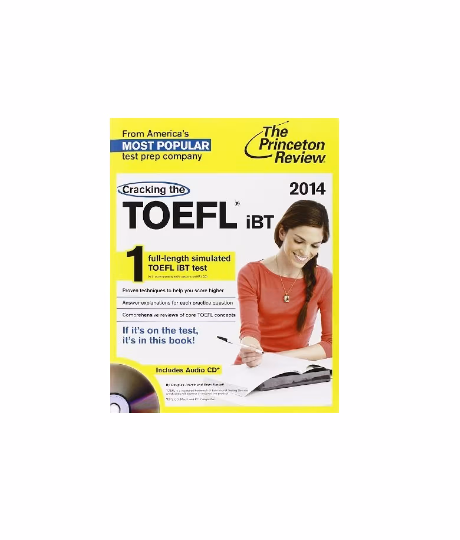 کتاب Cracking the TOEFL iBT 2014 Edition کرکینگ د تافل ای بی تی