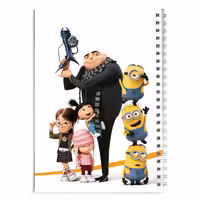دفتر مشق کارتون مینیون ها