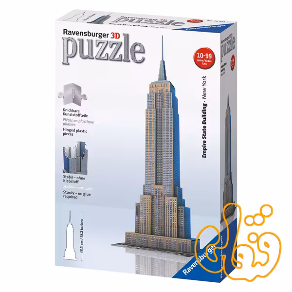 پازل حجمی empire state building 12553